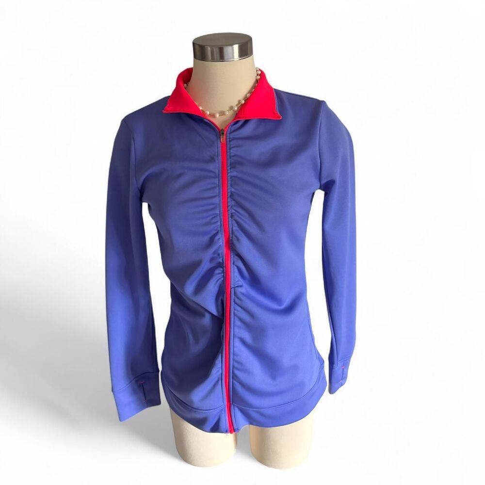 Emily b size large Purple and hot pink zip up jacket large